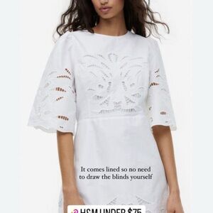 H&M Cream Sleeveless Top